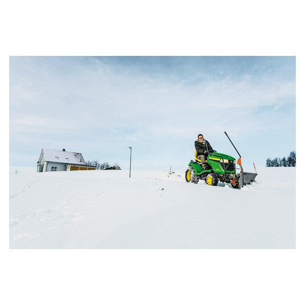 John Deere X590 mit 137 cm Mähdeck
