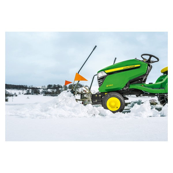 John Deere X590 mit 137 cm Mähdeck
