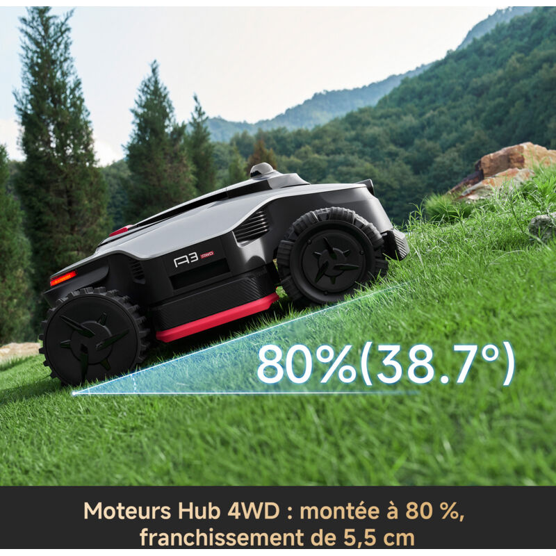 Dreame A3 AWD Pro 3500 – Hochleistungs-Mähroboter