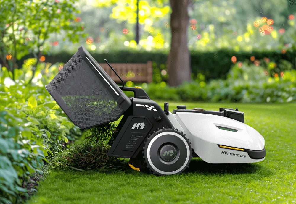 MAMMOTION YUKA 3000 + Kehrset + zusätzlicher 4,5-Ah-Akku